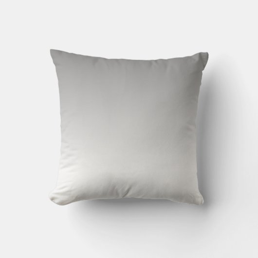 Grijs Witte Minimalistische Kussen Worp Kussen (Voorkant)