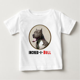 Grijs & Witte Pitbull Inbegrepen-i-Bull
