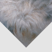 Grijs Wolf Meubel Decoupage Tissuepapier (Detail)