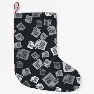 Grijs XLS-bestandsdocument. Knooppictogram van xls Kleine Kerstsok