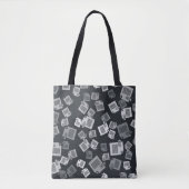 Grijs XLS-bestandsdocument. Knooppictogram van xls Tote Bag (Voorkant)