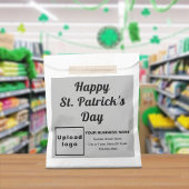 Grijs Zakelijk Merk, St. Patrick's Day, Papieren t Bedankzakje