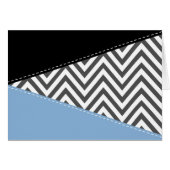 Grijs zigzag, Grijs Chevron, Zigzag Pattern, Blauw (Voorkant Horizontaal)