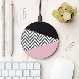 Grijs zigzag, Grijze Chevron, Zigzag Pattern, Roze