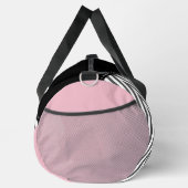 Grijs zigzag, Grijze Chevron, Zigzag Pattern, Roze Plunjezak (Rechts)