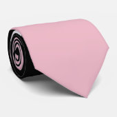 Grijs zigzag, Grijze Chevron, Zigzag Pattern, Roze Stropdas (Opgerold)