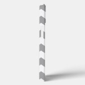 Grijs Zigzag Patroon Case-Mate iPhone Case (Achterkant / Rechts)