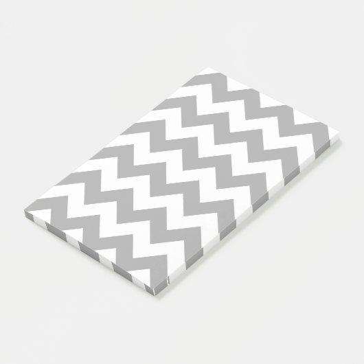 grijs zigzagpatroon post-it® notes (Schuin)