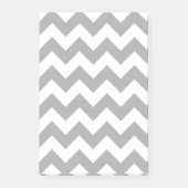 grijs zigzagpatroon post-it® notes (Voorkant)