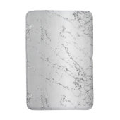Grijs Zilver Glitzy Nep Glitter Badmat (Voorkant Verticaal)