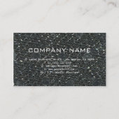 Grijs Zilver Professioneel Ontwerp Moderne QR Code Visitekaartje (Achterkant)