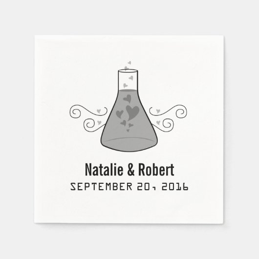 Grijs zoet papier voor chemie, luiers servetten (Voorkant)