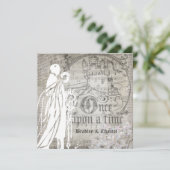 Grijs Zong eens op een Uitnodiging van de Tijd (Staand voorkant)