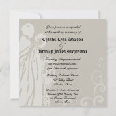 Grijs Zong eens op een Uitnodiging van de Tijd (Achterkant)