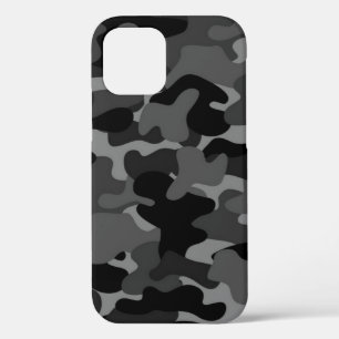 Grijs Zwart Camo Case-Mate iPhone Case