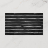 Grijs Zwart Halloween Baby shower Luier Raffle Informatiekaartje (Achterkant)