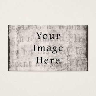 grijs zwart script tekst perkament papier visitekaartjes