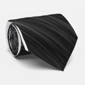 grijs zwart Stropdas (Opgerold)