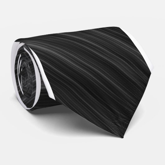 grijs zwart Stropdas (Opgerold)
