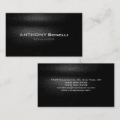 Grijs zwart wit Patroon Visitekaartje (Voorkant / Achterkant)