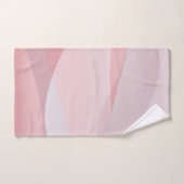 Grijsachtige paarse gradiënt abstracte naam bad handdoek (Handdoek)