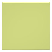 Grijsappelgroen (vaste kleur) foto afdruk (Voorkant)