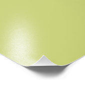 Grijsappelgroen (vaste kleur) foto afdruk (Hoek)