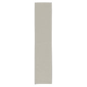 Grijsbeige Korte Tafelloper (Voorkant)