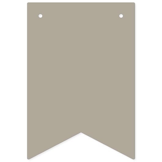 Grijsbeige Vlaggetjes (Eerste vlag)