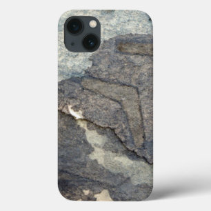 grijsblauwe achtergrond waterverf 2 Case-Mate iPhone case