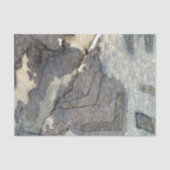 grijsblauwe achtergrond waterverf 2 tissuepapier (Voorkant)