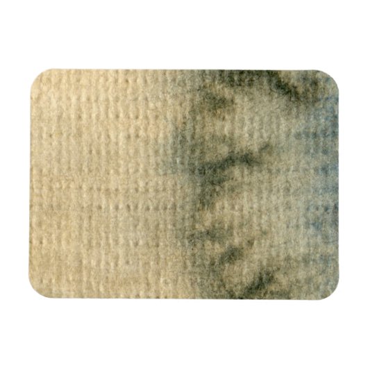 grijsblauwe achtergrond waterverf 6 magneet (Horizontaal)