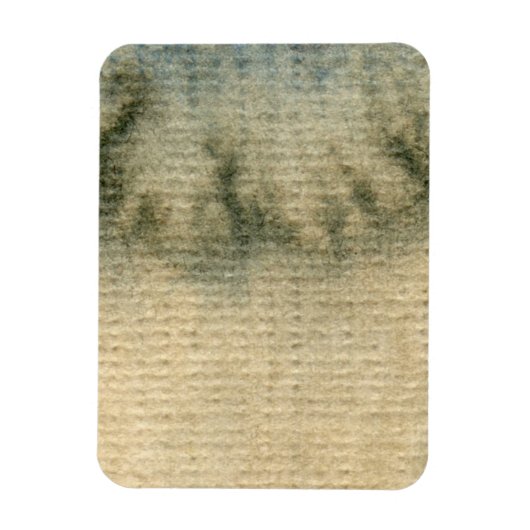 grijsblauwe achtergrond waterverf 6 magneet (Verticaal)