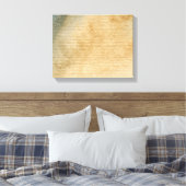 grijsblauwe achtergrond waterverf 7 canvas afdruk (Insitu (Slaapkamer))