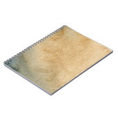 grijsblauwe achtergrond waterverf 7 notitieboek (Linkerzijde)