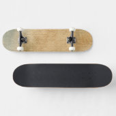 grijsblauwe achtergrond waterverf 7 skateboard (Horizontaal)
