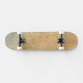 grijsblauwe achtergrond waterverf 7 skateboard (Horizontaal)