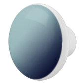 Grijsblauwe gradiënt. keramische knop (Rechts)