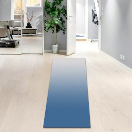 Grijsblauwe Gradiënt Yogamat