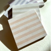 Grijsblauwe pastelstreep Post-it notes