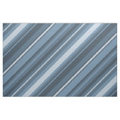 Grijsblauwe strepen stof (Yard (91,4 cm))