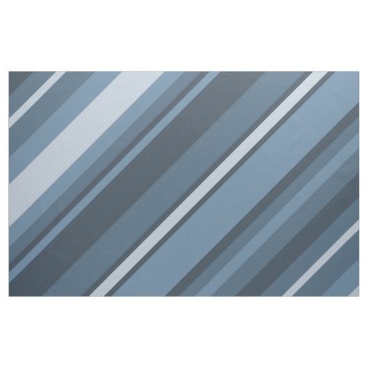 Grijsblauwe strepen stof (Fat Quarter)