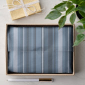 Grijsblauwe strepen tissuepapier (Geschenk)