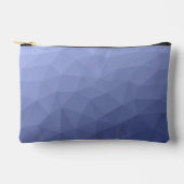 Grijsblauwe verloop geometrisch meshpatroon etui (Voorkant)