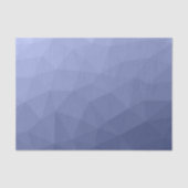 Grijsblauwe verloop geometrisch meshpatroon tissuepapier (Voorkant)