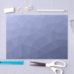 Grijsblauwe verloop geometrisch meshpatroon tissuepapier