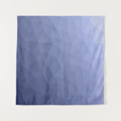 Grijsblauwe verloop geometrisch meshpatroon wandkleed (Voorkant (horizontaal))