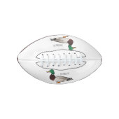 Grijsbuikmierklauwier American Football (Voorkant)