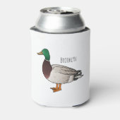 Grijsbuikmierklauwier Blikjeskoeler (Blikje Achterkant)