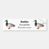 Grijsbuikmierklauwier Bumpersticker (Voorkant)